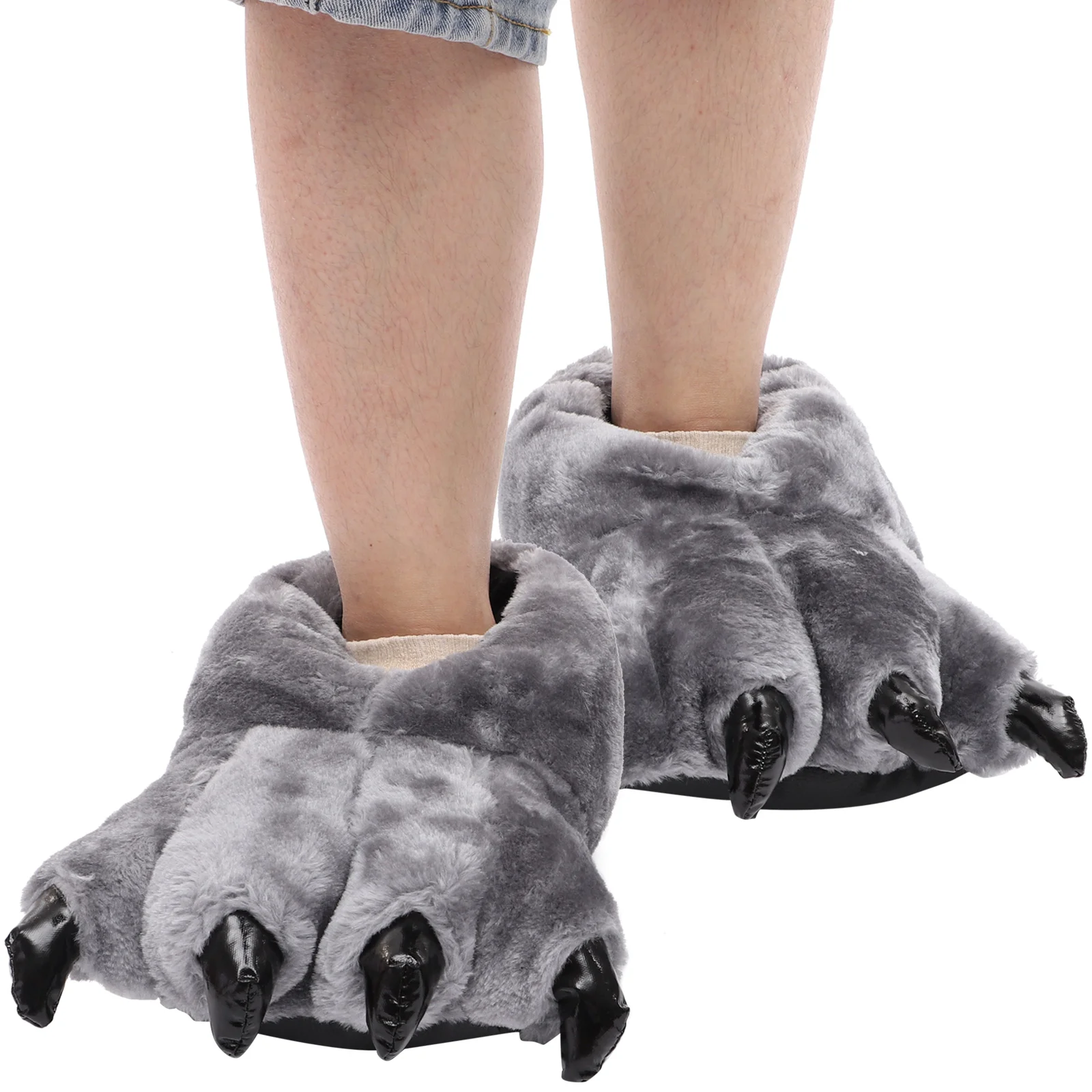Mittens Cartoon Paw Shoes Dinosaur Slippers Indoor Water Drop Stylish Plush Grey Unisex Lovers
Mittens Cartoon Paw Shoes Dinosaur Slippers Indoor Water Drop Stylish Plush Grey Unisex Lovers