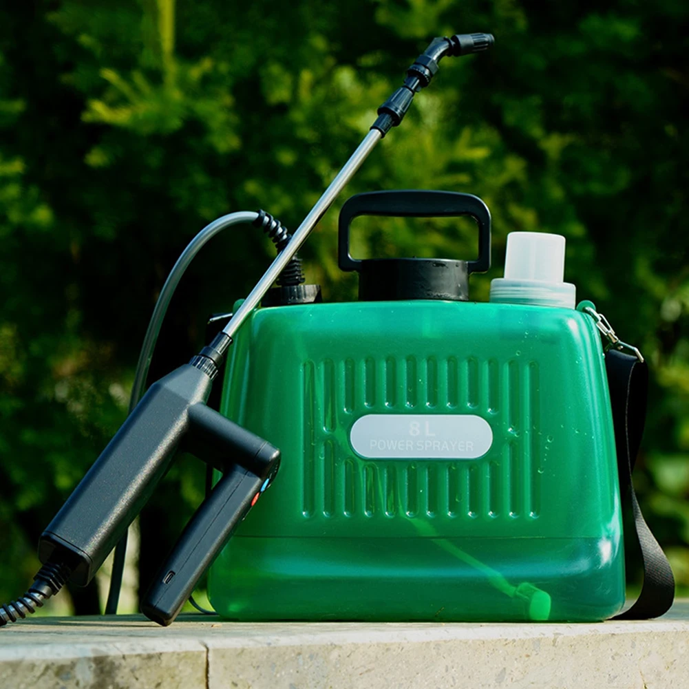 5L/8L Electric Sprayer Backpack Agricultural Sprayer with 4 Nozzles High-Pressure Pesticide Sprayer Garden Watering Machine
5L/8L Electric Sprayer Backpack Agricultural Sprayer with 4 Nozzles High-Pressure Pesticide Sprayer Garden Watering Machine