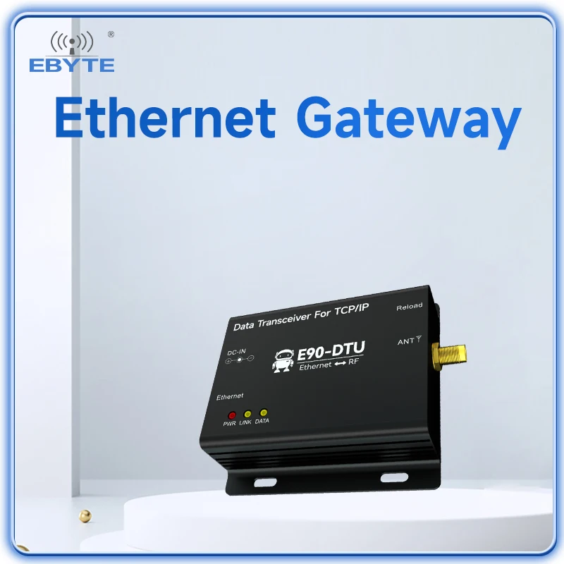 LoRa Wireless Data Transmission Gateway 400/900Mhz Ethernet Gateway 22/30dBm CDEBYTE MQTT RSSI LBT Modbus Wireless Radio
LoRa Wireless Data Transmission Gateway 400/900Mhz Ethernet Gateway 22/30dBm CDEBYTE MQTT RSSI LBT Modbus Wireless Radio