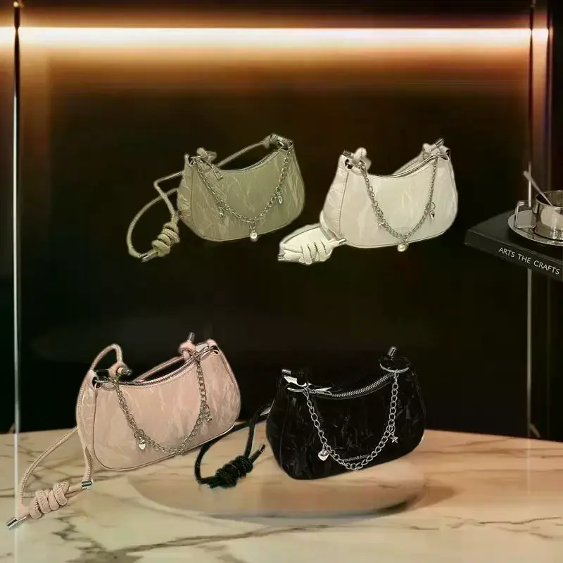 Нишевая сумка подмышки, женская модная модная сумка через плечо с цепочкой, универсальная дорожная сумка, сумки-мессенджеры, подарок на день рождения для девочек
Нишевая сумка подмышки, женская модная модная сумка через плечо с цепочкой, универсальная дорожная сумка, сумки-мессенджеры, подарок на день рождения для девочек