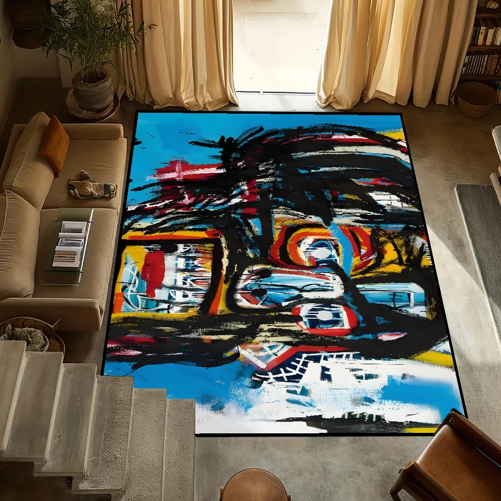 Rich Work B-Basquiat small carpet Bedside Kitchen Bath Living Home House Bedroom Floor Mat Doormat Large Carpet Rug Decoration
Rich Work B-Basquiat small carpet Bedside Kitchen Bath Living Home House Bedroom Floor Mat Doormat Large Carpet Rug Decoration