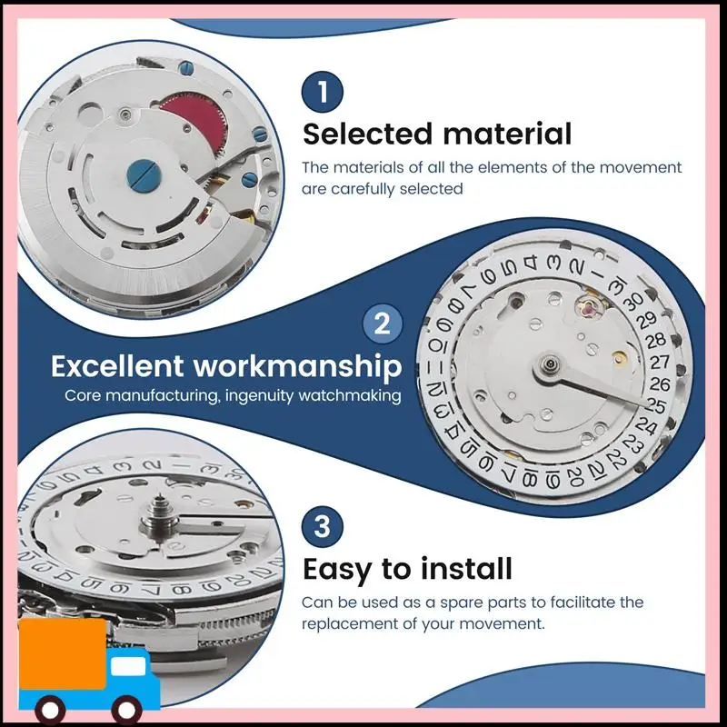 Professional 2813 Automatic Mechanical GMT Four-Hand Movement, Hour Hand Can Be Adjusted Independently, Watch Accessories
Professional 2813 Automatic Mechanical GMT Four-Hand Movement, Hour Hand Can Be Adjusted Independently, Watch Accessories