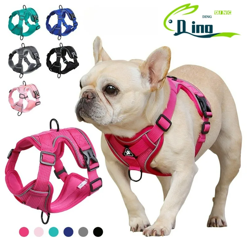 New Dog Harness and Leash Set, Reflective and Breathable Cat Harness Vest-style Pet Leash, Pet Supplies Puppy Accessories
New Dog Harness and Leash Set, Reflective and Breathable Cat Harness Vest-style Pet Leash, Pet Supplies Puppy Accessories
