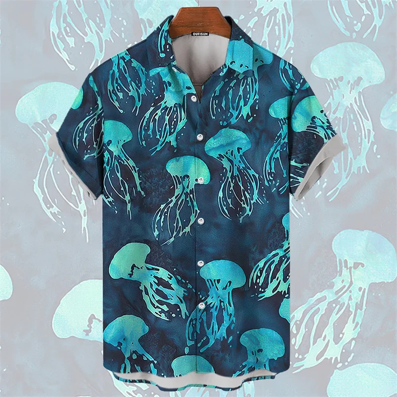 Men's Hawaii Shirts Full Print Sea Animals Graphic Beach Shirts For Men Sharks Whales Turtl Graphic Short-Sleeved Shirts
Men's Hawaii Shirts Full Print Sea Animals Graphic Beach Shirts For Men Sharks Whales Turtl Graphic Short-Sleeved Shirts