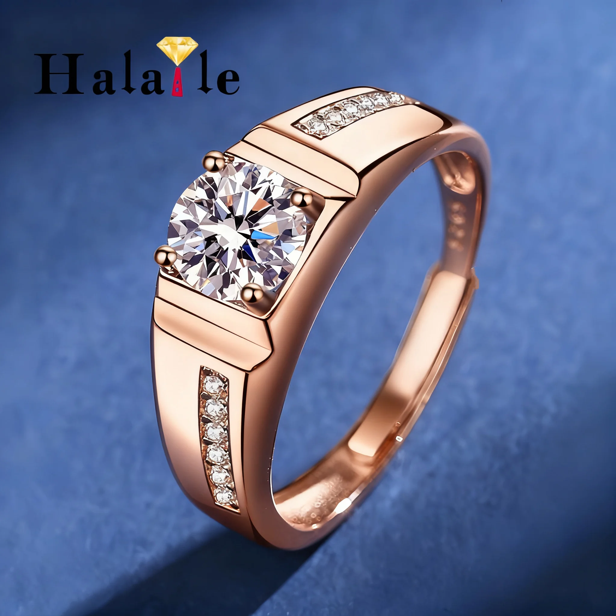 Кольцо Halaile 1CT с муассанитом/цирконом, стерлинговое серебро S925, регулируемое для мужчин и женщин, ювелирные изделия, сверкающий подарок на помолвку
Кольцо Halaile 1CT с муассанитом/цирконом, стерлинговое серебро S925, регулируемое для мужчин и женщин, ювелирные изделия, сверкающий подарок на помолвку