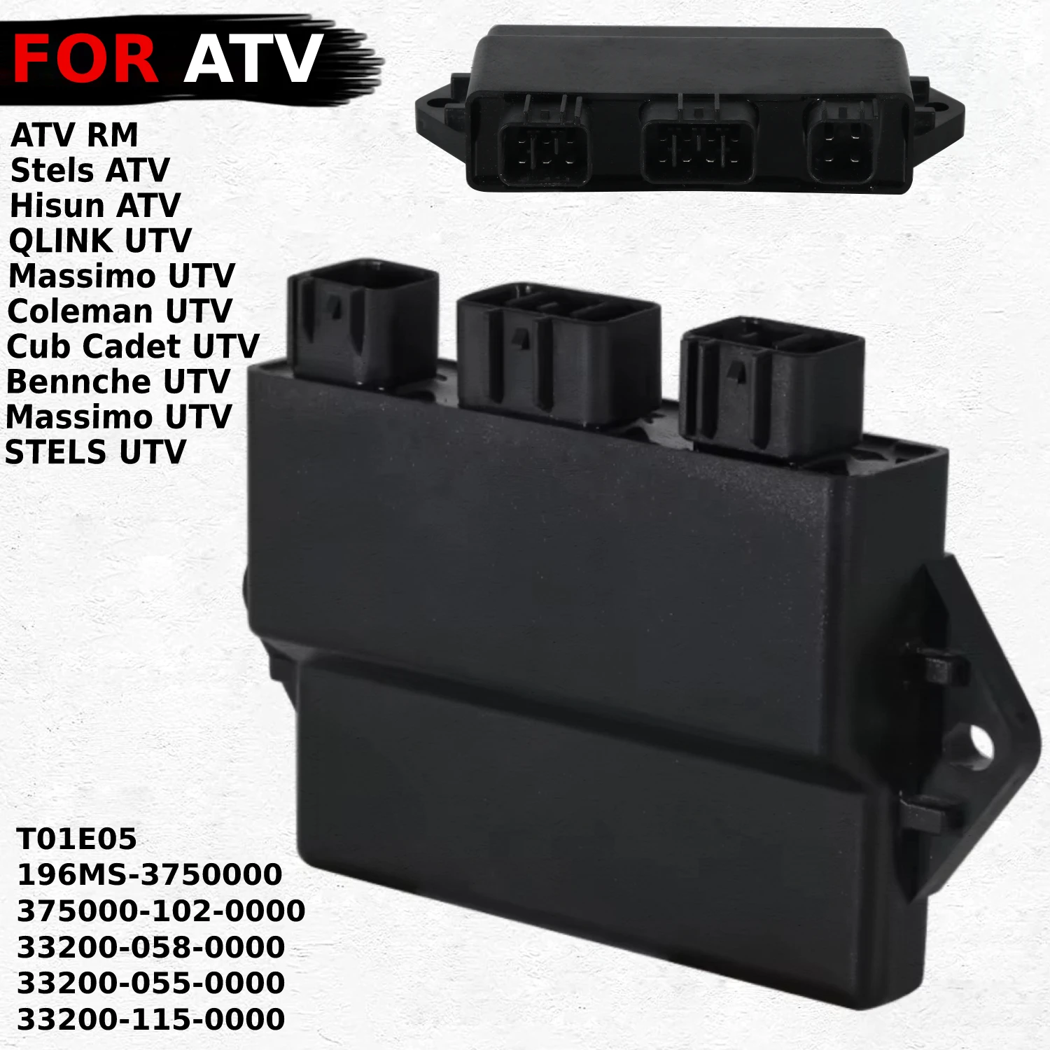 Модуль CDI для мотоцикла ATV RM 500-2/650/650-2 для Stels ATV Leopard 500/600/650 OEM:T01E050 375000-102-0000 аксессуары
Модуль CDI для мотоцикла ATV RM 500-2/650/650-2 для Stels ATV Leopard 500/600/650 OEM:T01E050 375000-102-0000 аксессуары