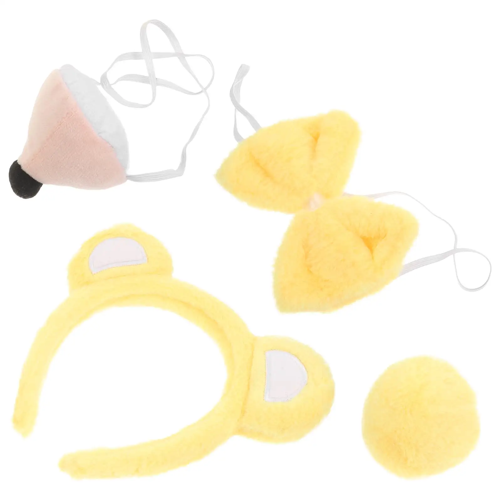 Bear Ball Set Plush Hat Cosplay Costume Ears Head Band Headband Animal Accessories Dress up Headgear
Bear Ball Set Plush Hat Cosplay Costume Ears Head Band Headband Animal Accessories Dress up Headgear