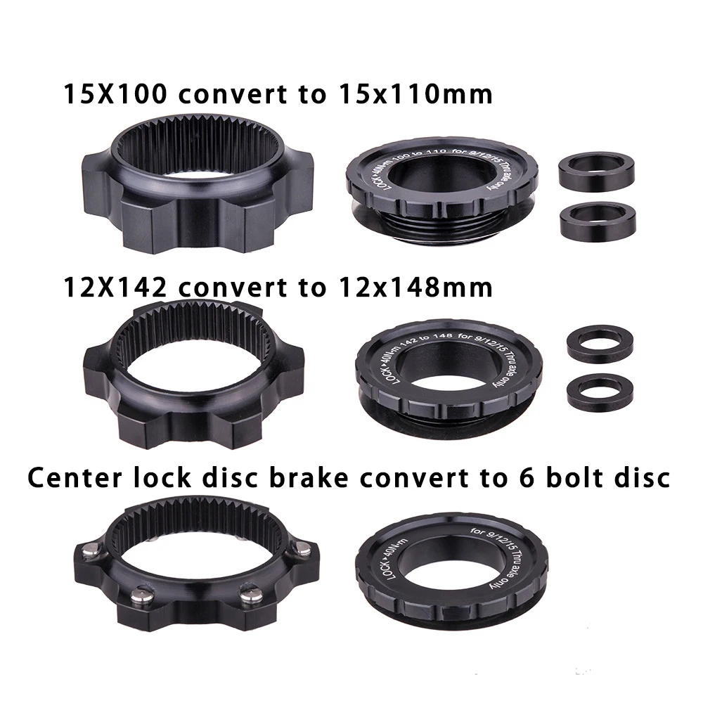 Bicycle Hub Center Lock Disc Brake Conver To 6 Bolts Disc Centerlock Hub Boost 110mm 148mm Adapter
Bicycle Hub Center Lock Disc Brake Conver To 6 Bolts Disc Centerlock Hub Boost 110mm 148mm Adapter