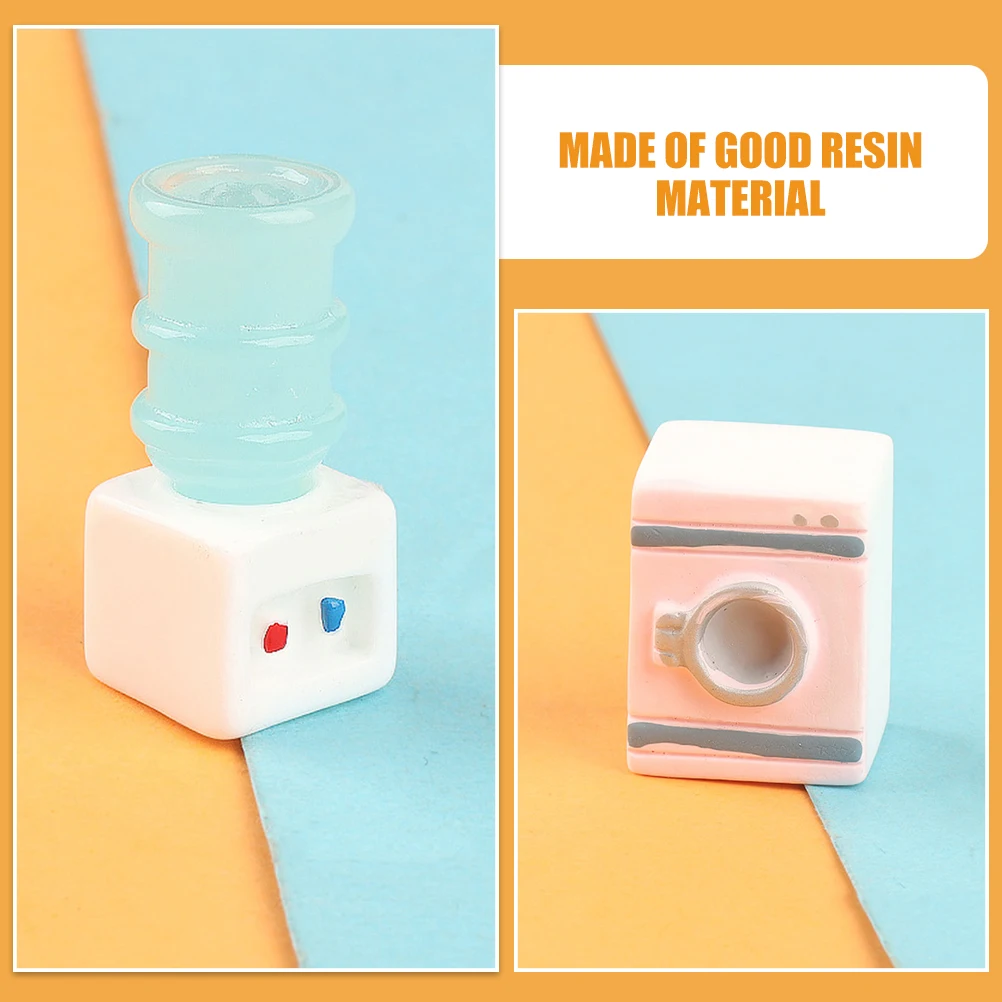 Realistic Resin Dollhouse Accessories Miniature Washing Machine Toilet Water For House Decor 1 16 Scale
Realistic Resin Dollhouse Accessories Miniature Washing Machine Toilet Water For House Decor 1 16 Scale