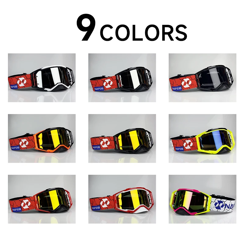 Off-Road Goggles - Tough Protection, Dirt Bike Eyewear, Motocross Gear, Anti-Fog, UV Protection, Adjustable Strap
Off-Road Goggles - Tough Protection, Dirt Bike Eyewear, Motocross Gear, Anti-Fog, UV Protection, Adjustable Strap