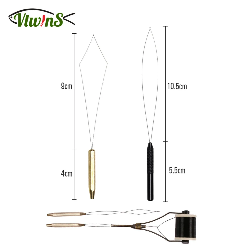Vtwins Fly Tying Tool Brass Bobbin Threader Half Hitch Tool Fly Fishing Thread Bobbin Holder Fly Tying Thread Bug Binding Tool
Vtwins Fly Tying Tool Brass Bobbin Threader Half Hitch Tool Fly Fishing Thread Bobbin Holder Fly Tying Thread Bug Binding Tool