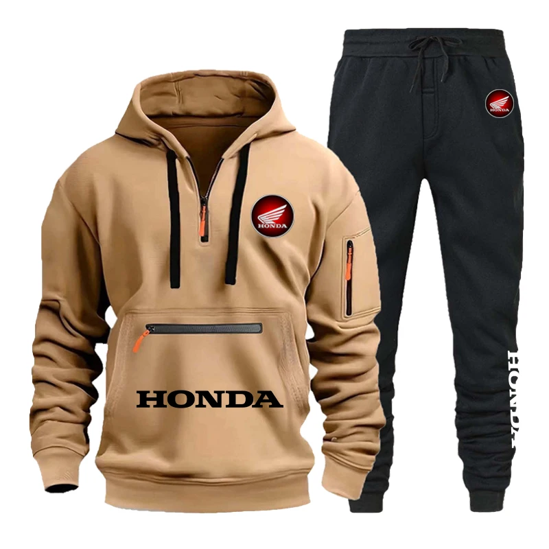Honda's new men's slim-fit hooded sweatshirt with Honda logo - racing outfit
Honda's new men's slim-fit hooded sweatshirt with Honda logo - racing outfit