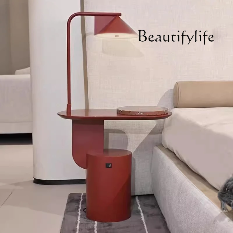 Italian minimalist bedside table designer light luxury bedroom home storage cabinet smart side table
Italian minimalist bedside table designer light luxury bedroom home storage cabinet smart side table