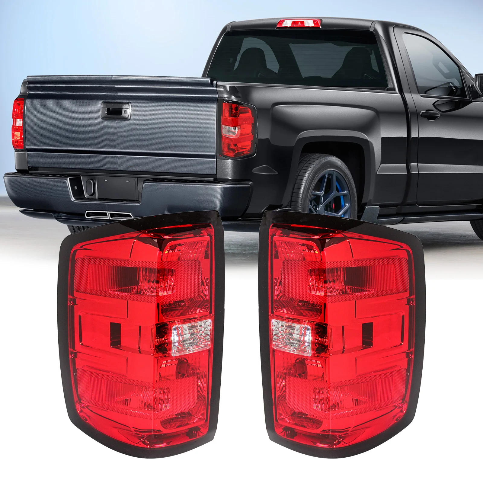 Задняя крышка для 14-18 Chevrolet Silverado 1500 2500HD 3500HD, красная, 1 пара
Задняя крышка для 14-18 Chevrolet Silverado 1500 2500HD 3500HD, красная, 1 пара