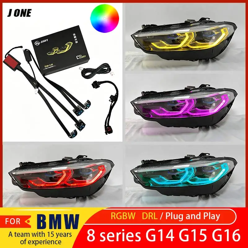 FOR BMW 8 Series M8 G14 G15 G16 F91 F92 F93 840 M850 RGB Daytime Running Light Module J ONE Plug and Play Daytime Running Light
FOR BMW 8 Series M8 G14 G15 G16 F91 F92 F93 840 M850 RGB Daytime Running Light Module J ONE Plug and Play Daytime Running Light