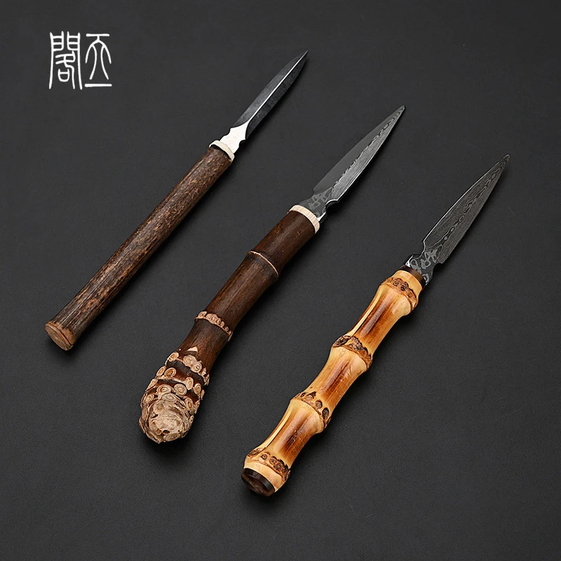 l Purple Bamboo Tea Needle Tea Set Accories Pu'er Tea Cake Opener Tea Ceremony Accories Handmade Chinese Sle
l Purple Bamboo Tea Needle Tea Set Accories Pu'er Tea Cake Opener Tea Ceremony Accories Handmade Chinese Sle