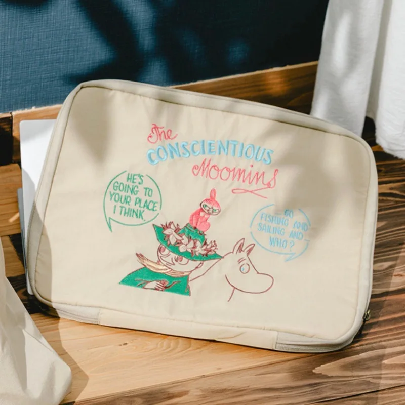 Hot Anime Moomins Series Makeup Bag Cartoon Little My Creativity Embroidery Storage Bag Large Capacity 11 Inch Tablet Bag
Hot Anime Moomins Series Makeup Bag Cartoon Little My Creativity Embroidery Storage Bag Large Capacity 11 Inch Tablet Bag