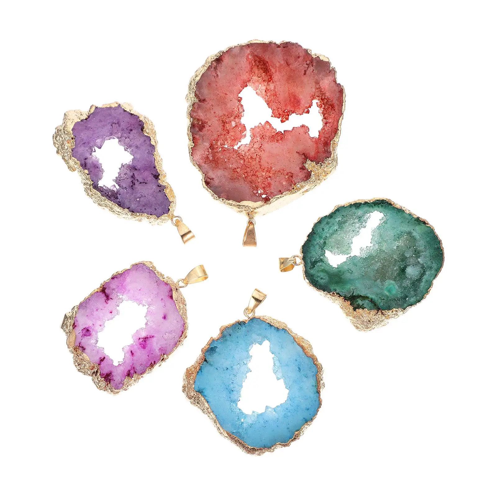 5 Pcs Agate Pendant Necklaces Stone DIY Pendants Earrings Supplies Natural Decoration Jewelry Charms Making
5 Pcs Agate Pendant Necklaces Stone DIY Pendants Earrings Supplies Natural Decoration Jewelry Charms Making