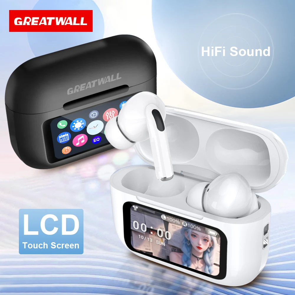 Choice GREATWALL Airs Pro Wireless Bluetooth Earphones ANC Noise Reduction Waterproof HiFi HD Call Earbuds Touch Control Headset
Choice GREATWALL Airs Pro Wireless Bluetooth Earphones ANC Noise Reduction Waterproof HiFi HD Call Earbuds Touch Control Headset