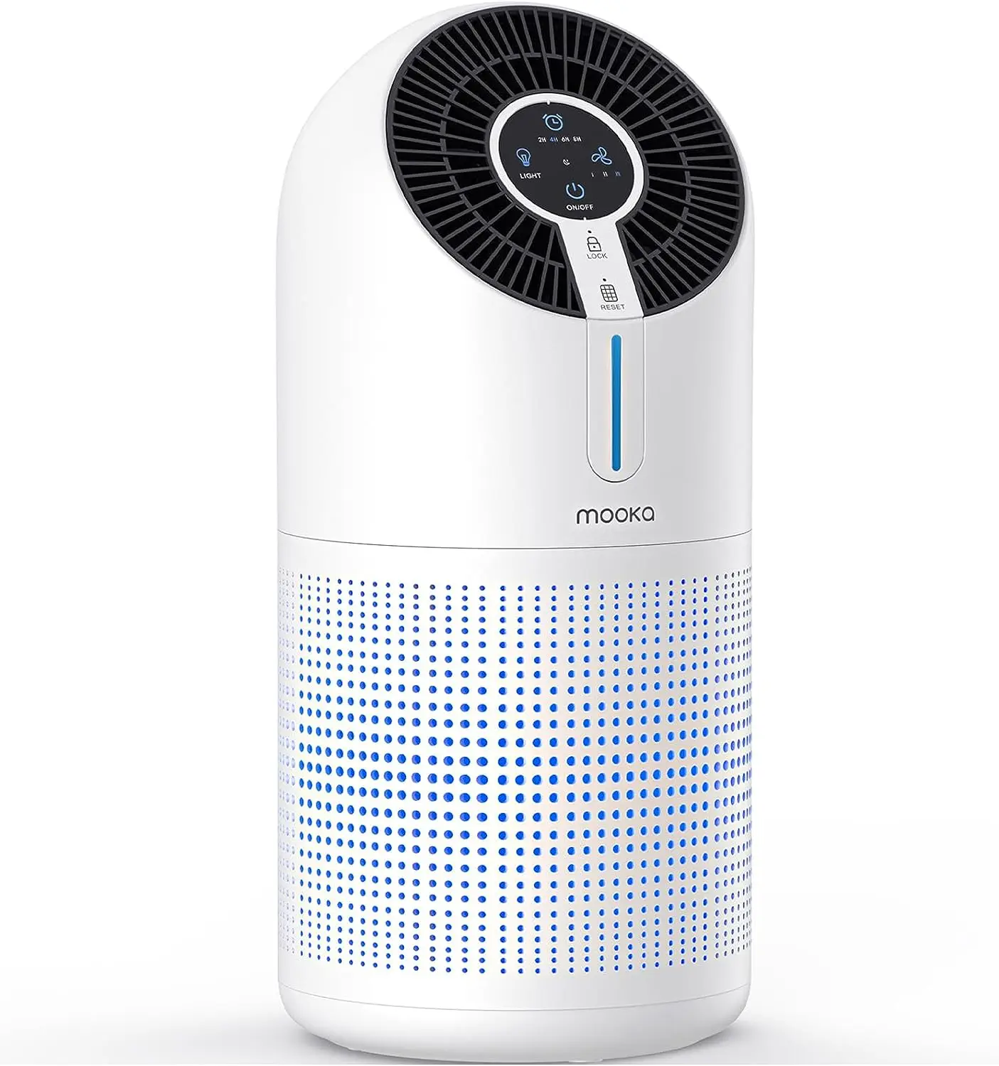 MOOKA Air Purifiers for Home Large Room 1095ft², H13 HEPA Filter Air Cleaner with USB Cable for Pets Smokers Remove Pollen Dust
MOOKA Air Purifiers for Home Large Room 1095ft², H13 HEPA Filter Air Cleaner with USB Cable for Pets Smokers Remove Pollen Dust