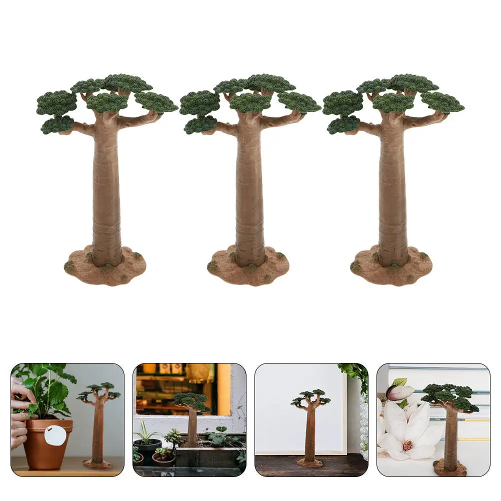 3Pcs Monkey Baobab Tree Mini Simulation Plant Decor DIY Landscape Small Scene Layout Accessory Sand Table Micro Plant
3Pcs Monkey Baobab Tree Mini Simulation Plant Decor DIY Landscape Small Scene Layout Accessory Sand Table Micro Plant