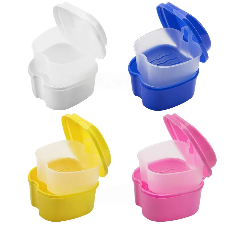 Denture Bath Box with Filter Net for Cleaning and Storage - Dental False Teeth Case Organizer Container for Artificial Tooth
Denture Bath Box with Filter Net for Cleaning and Storage - Dental False Teeth Case Organizer Container for Artificial Tooth