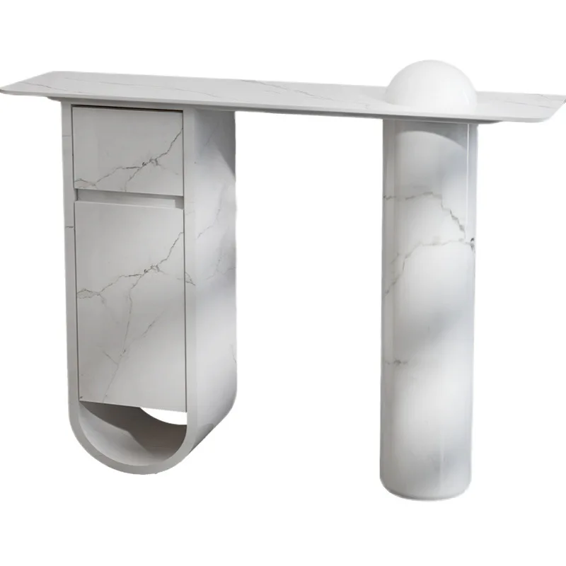 Italian porch cabinet light luxury style simple modern rock slab decorative cabinet villa homestay porch table
Italian porch cabinet light luxury style simple modern rock slab decorative cabinet villa homestay porch table
