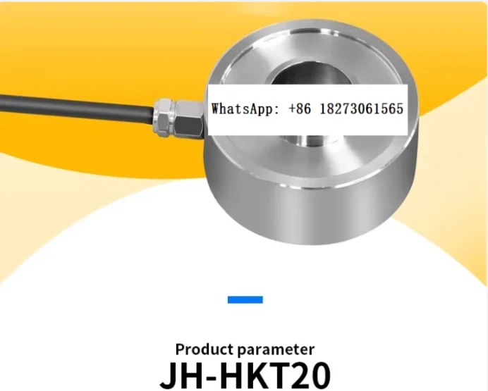 JH-HKT20 Ring Through Hole Through Shaft Load Sensor Washer Type Pressure Measuring Bolt Preload
JH-HKT20 Ring Through Hole Through Shaft Load Sensor Washer Type Pressure Measuring Bolt Preload