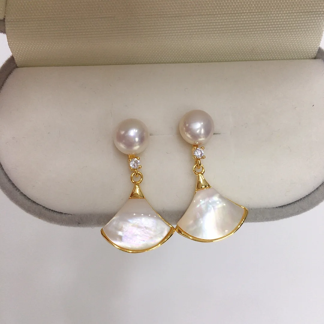 Gold-Plated Nest Pearl Earrings Natural Freshwater Pearl Women's 925 Sterling Silver Needle Backings Jewelry Accessory
Gold-Plated Nest Pearl Earrings Natural Freshwater Pearl Women's 925 Sterling Silver Needle Backings Jewelry Accessory