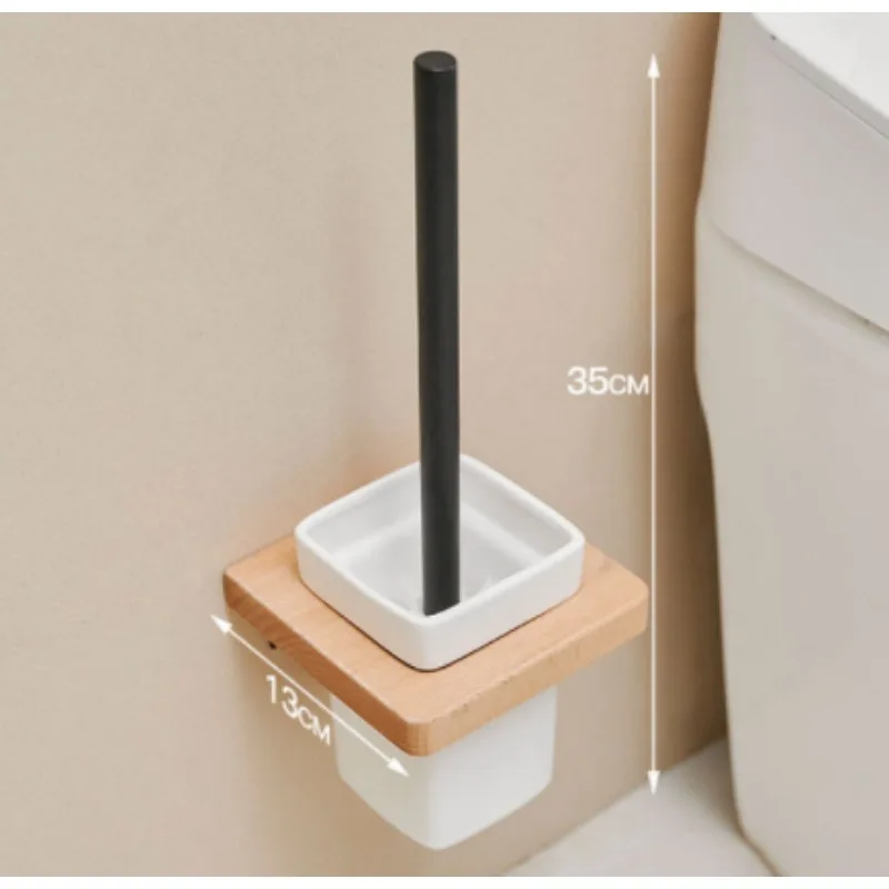 Toilet Brush with Holder Wall Mounted Modern Bathroom Toilet Brush with Holder Aluminum Alloy+Wood Holder with
Toilet Brush with Holder Wall Mounted Modern Bathroom Toilet Brush with Holder Aluminum Alloy+Wood Holder with
