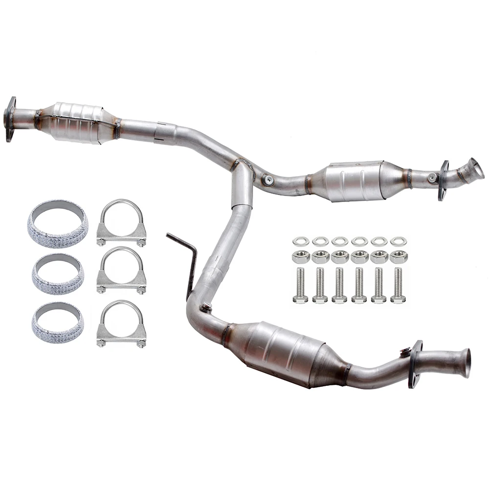 Front Catalytic Converter 46-State Legal For 2002-2005 Ford Explorer Mercury Mountaineer 4.0L Engine
Front Catalytic Converter 46-State Legal For 2002-2005 Ford Explorer Mercury Mountaineer 4.0L Engine