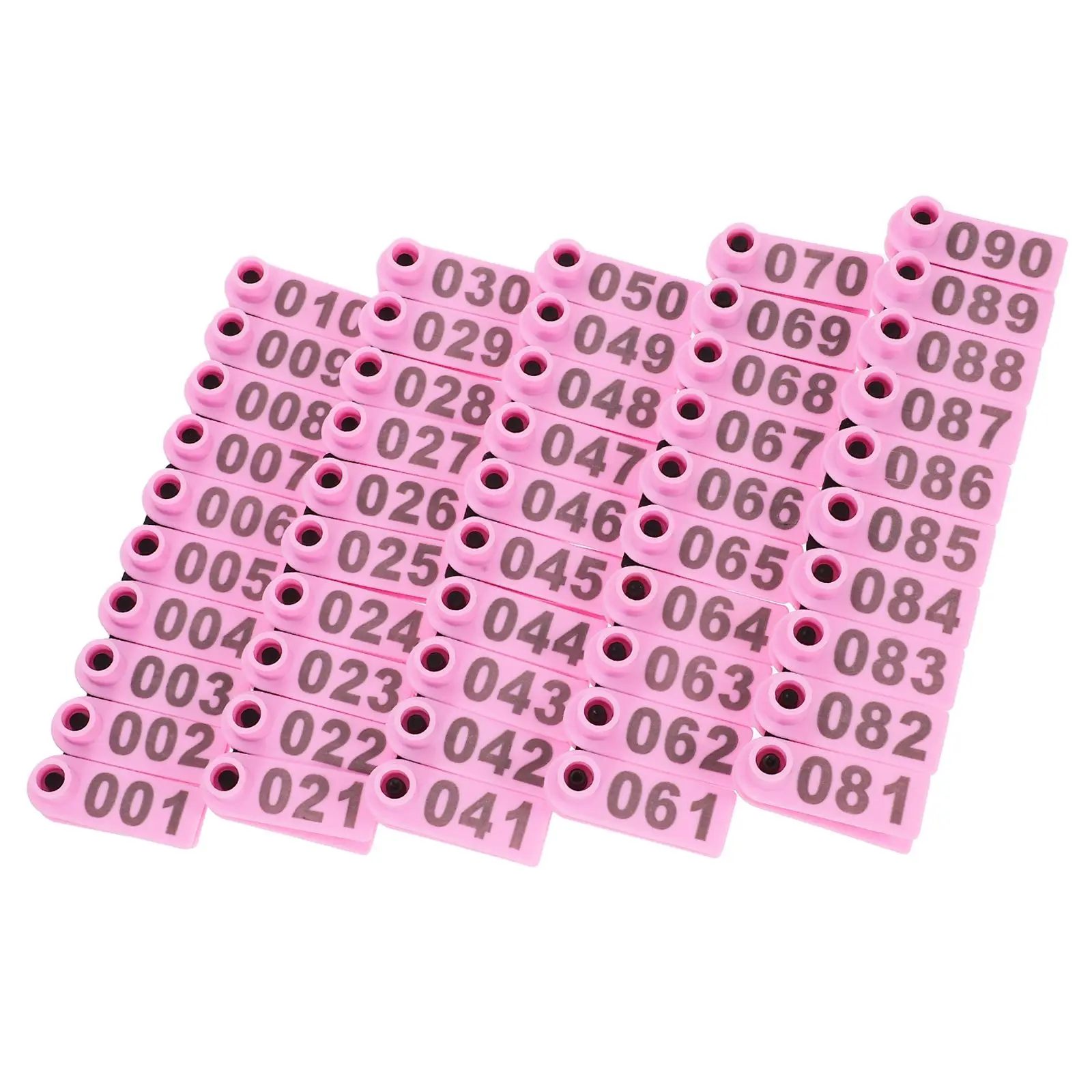 100 PCS Cattle and Sheep Ear Signs Animal Tag Labels Tool Tags Number Plate Tpu Identification Kit
100 PCS Cattle and Sheep Ear Signs Animal Tag Labels Tool Tags Number Plate Tpu Identification Kit