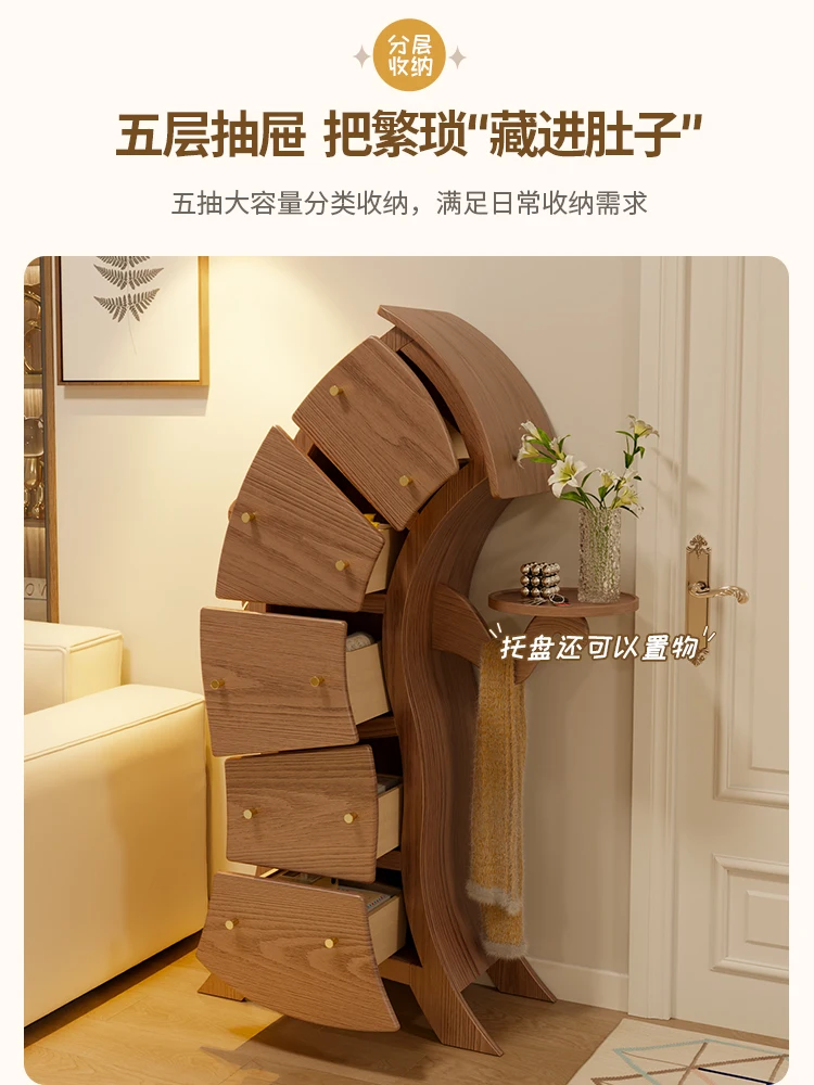 Customizable winter wood light luxury storage living room chest of drawers
Customizable winter wood light luxury storage living room chest of drawers