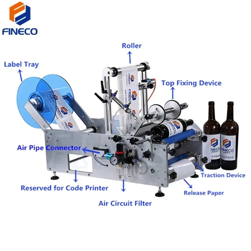 High Quality Semi-automatic Glass Round Bottle Small Tube Bottle Label Applicator Machine Water Bottle Labeling Machine Price
High Quality Semi-automatic Glass Round Bottle Small Tube Bottle Label Applicator Machine Water Bottle Labeling Machine Price