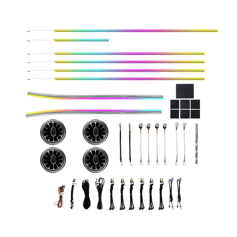 Hot-selling 64 Colors W447 Ambient Lighting for Mercedes Benz V Class 2016 to 2023 W447 Interior Light Turbine Air Vent
Hot-selling 64 Colors W447 Ambient Lighting for Mercedes Benz V Class 2016 to 2023 W447 Interior Light Turbine Air Vent