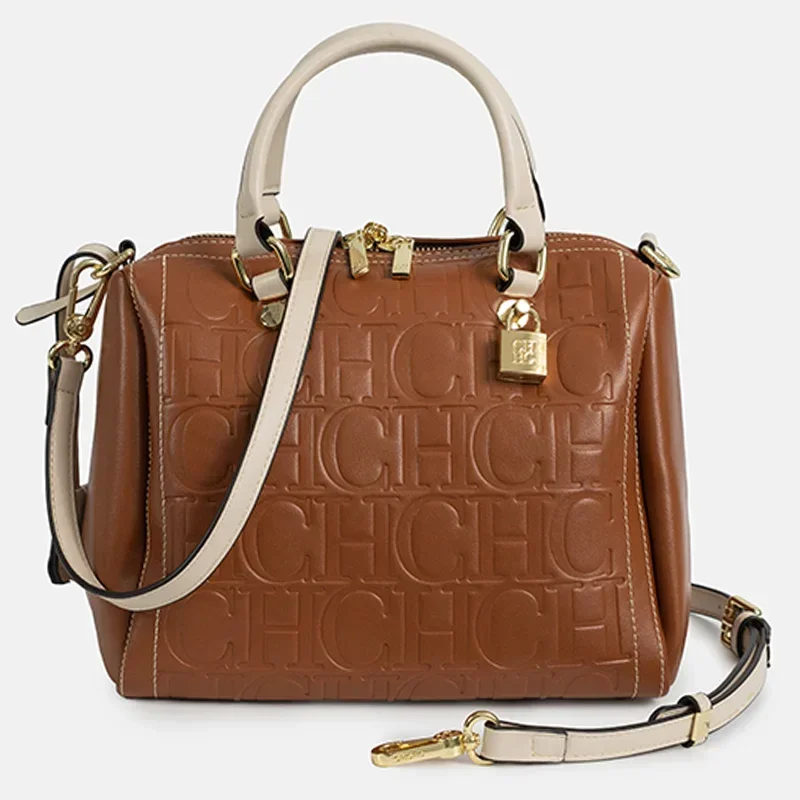 Retro Classic Women's Handbag Unique and Exquisite Letter Printing Lock Buckle Accessories Solid Color Simplicity Shoulder Bag
Retro Classic Women's Handbag Unique and Exquisite Letter Printing Lock Buckle Accessories Solid Color Simplicity Shoulder Bag