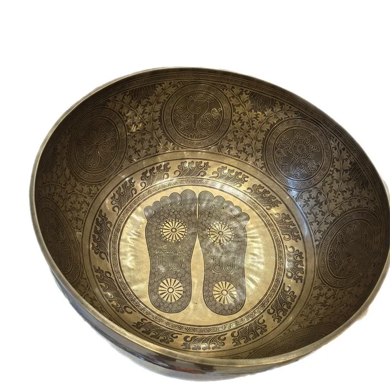 Large Brass Singing Bowl, Nepalese Handcrafted Etched Design, Sound Therapy Bowl for Yoga, Meditation & Relaxation Nice Gifts
Large Brass Singing Bowl, Nepalese Handcrafted Etched Design, Sound Therapy Bowl for Yoga, Meditation & Relaxation Nice Gifts