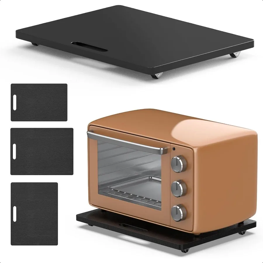 Bamboo Sliding Tray 16W x 13D Appliance Slider with Rubber Wheels Sliding Tray for Coffee Maker kitchen Appliance Sliders for C
Bamboo Sliding Tray 16W x 13D Appliance Slider with Rubber Wheels Sliding Tray for Coffee Maker kitchen Appliance Sliders for C