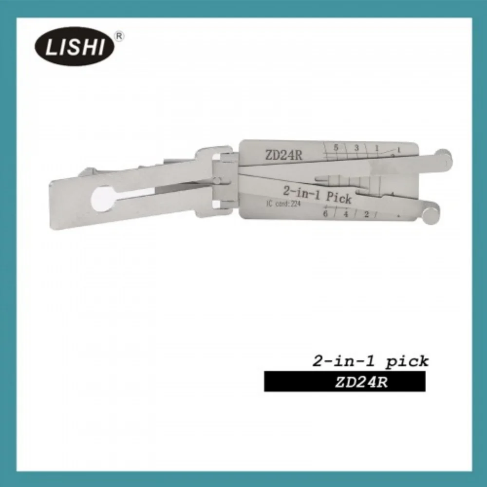 lishi 2 in 1 tool ZD24R
lishi 2 in 1 tool ZD24R