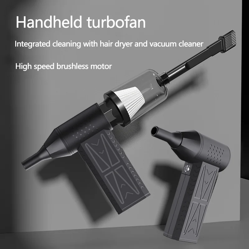 Super 990000RPM Brushless Motor Electric Turbo Jet Fan High-Speed Turbo Violent Fan USB Rechargeable Powerful Dust Blower 52m/s
Super 990000RPM Brushless Motor Electric Turbo Jet Fan High-Speed Turbo Violent Fan USB Rechargeable Powerful Dust Blower 52m/s