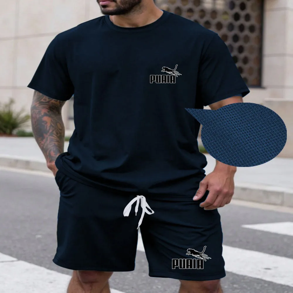 men's summer casual T-shirt and shorts set, 2D printed sports racing fashion set, large size clothing
men's summer casual T-shirt and shorts set, 2D printed sports racing fashion set, large size clothing