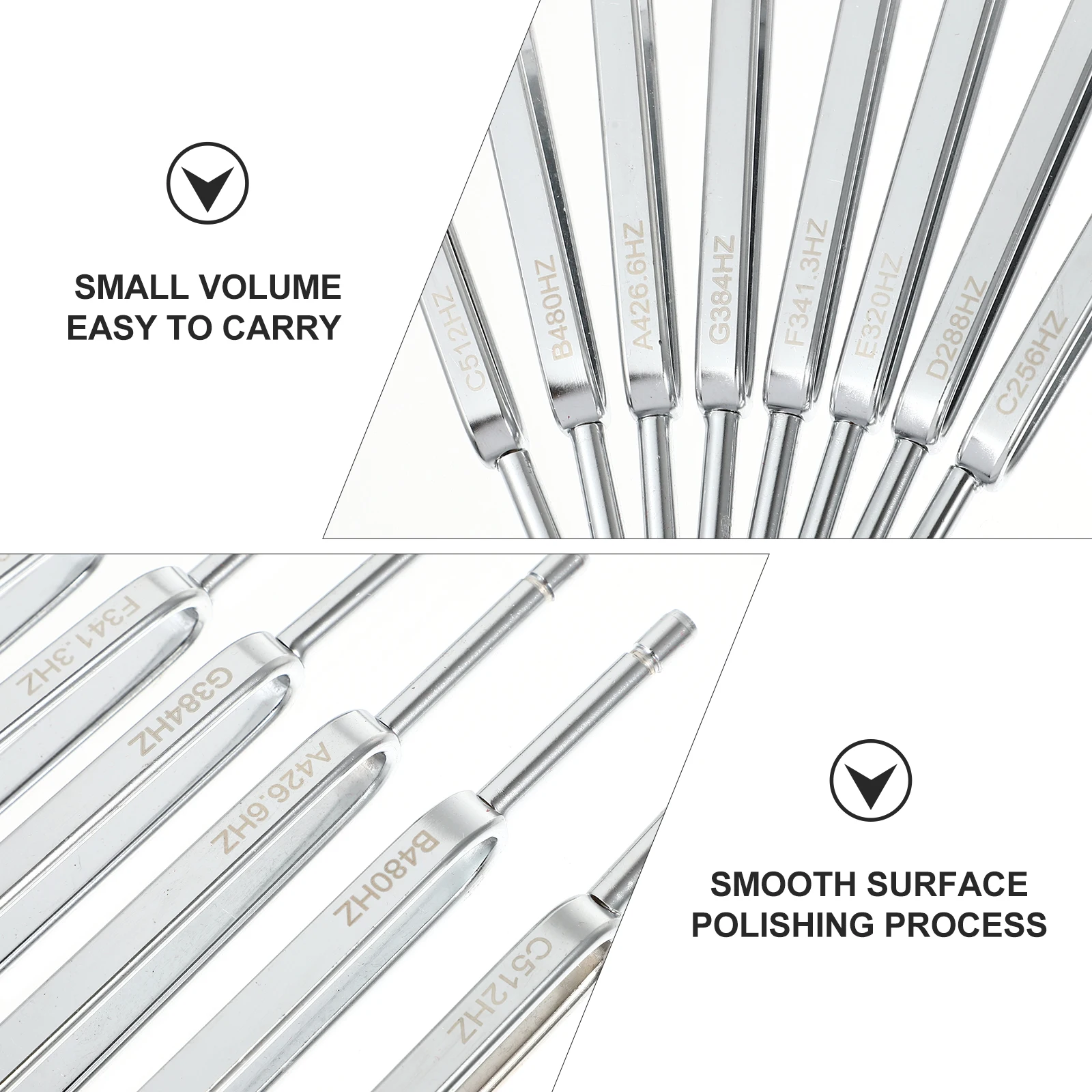 1Set Music Teaching Tool Multipurpose Tuning Fork Professional Grade Rust Resistant Compact Design for Guitar Violin Cello
1Set Music Teaching Tool Multipurpose Tuning Fork Professional Grade Rust Resistant Compact Design for Guitar Violin Cello