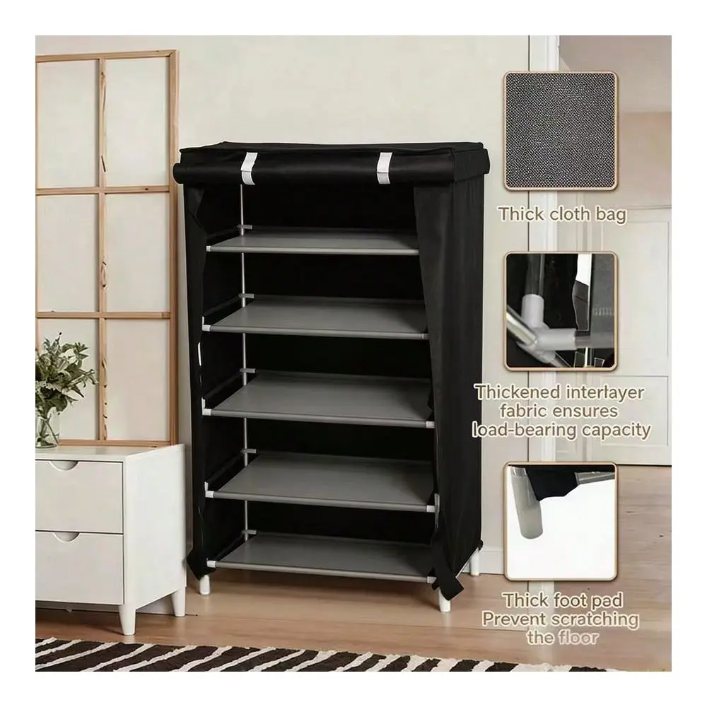 DustProof Shoe Cabinet, MultiLayer Minimalist Shoe Rack, Suitable For School Dorms, Easy To Assemble, Freestanding Shoe Rack, A
DustProof Shoe Cabinet, MultiLayer Minimalist Shoe Rack, Suitable For School Dorms, Easy To Assemble, Freestanding Shoe Rack, A