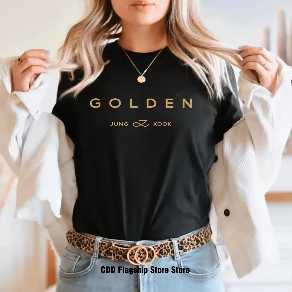 JungKook Golden TShirt New Fashion Women Harajuku Graphic Letter Print Tshirt Unisex High Quality Casual CottonTees Shirts Top
JungKook Golden TShirt New Fashion Women Harajuku Graphic Letter Print Tshirt Unisex High Quality Casual CottonTees Shirts Top