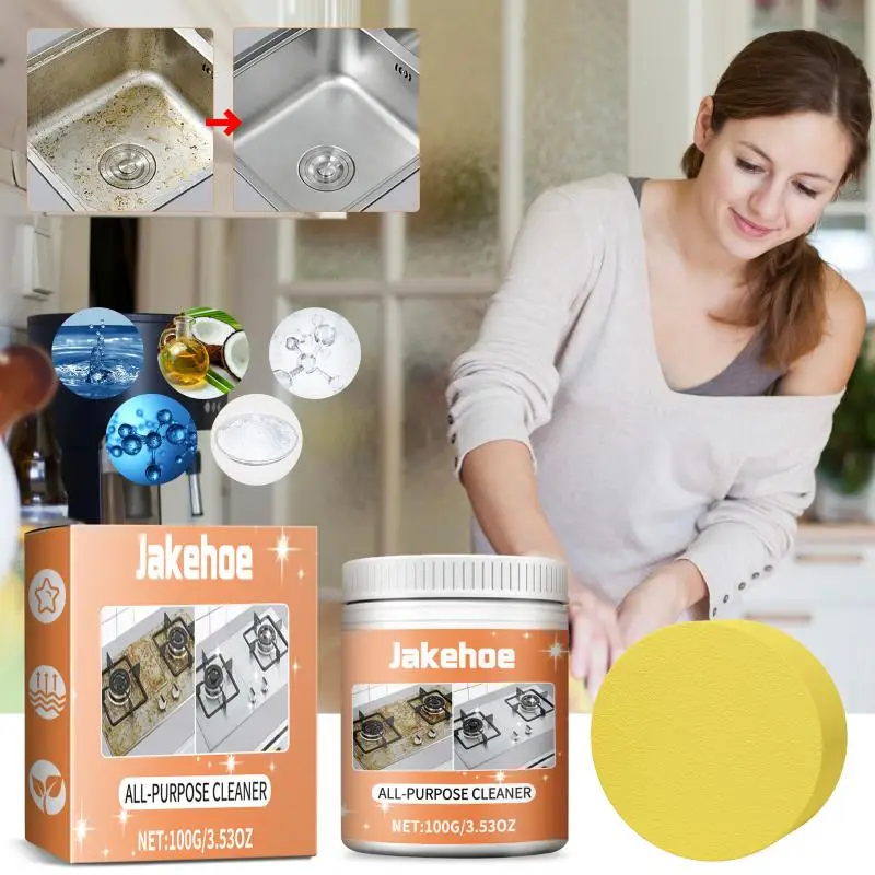 Powerful Decontamination Kitchen Household Oil Grease Remove Rust Yellow Scale Pots & Pans Strong Surface All-purpose Cleaner
Powerful Decontamination Kitchen Household Oil Grease Remove Rust Yellow Scale Pots & Pans Strong Surface All-purpose Cleaner
