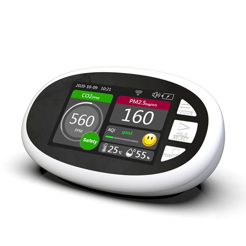 DM125C WIFI Desktop CO2 Quality Detector LCD Display Temperature Sensor Tester DM125C CO2 Quality Detector
DM125C WIFI Desktop CO2 Quality Detector LCD Display Temperature Sensor Tester DM125C CO2 Quality Detector