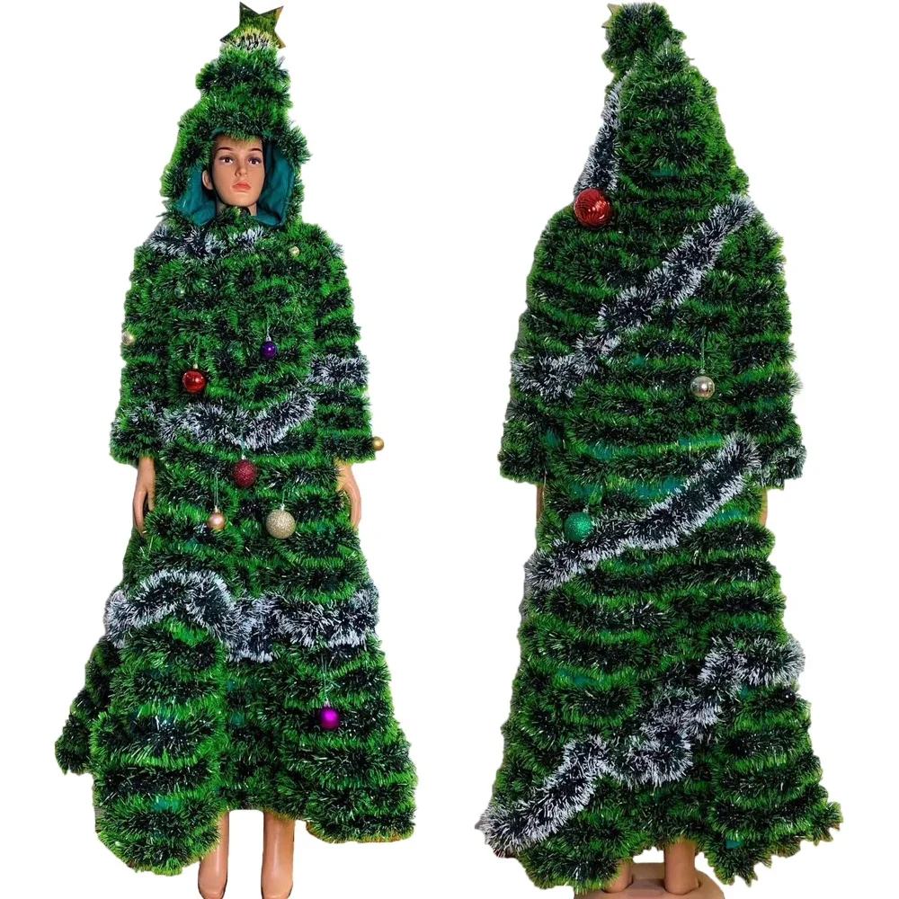 2026 Women Tree Role Playing Dress Personality Christmas Hooded EveningProm Outfit Halloween Party Costumes Show Night Bar
2026 Women Tree Role Playing Dress Personality Christmas Hooded EveningProm Outfit Halloween Party Costumes Show Night Bar