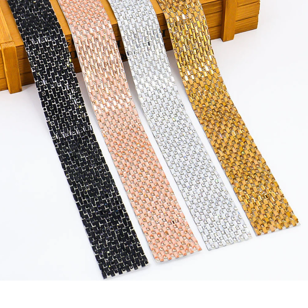 Self Adhesive Rhinestone Crystal Stickers Ribbon DIY Decoration Rhinestones Sticker For Arts Crafts, DIY Event Phone Decoration
Self Adhesive Rhinestone Crystal Stickers Ribbon DIY Decoration Rhinestones Sticker For Arts Crafts, DIY Event Phone Decoration