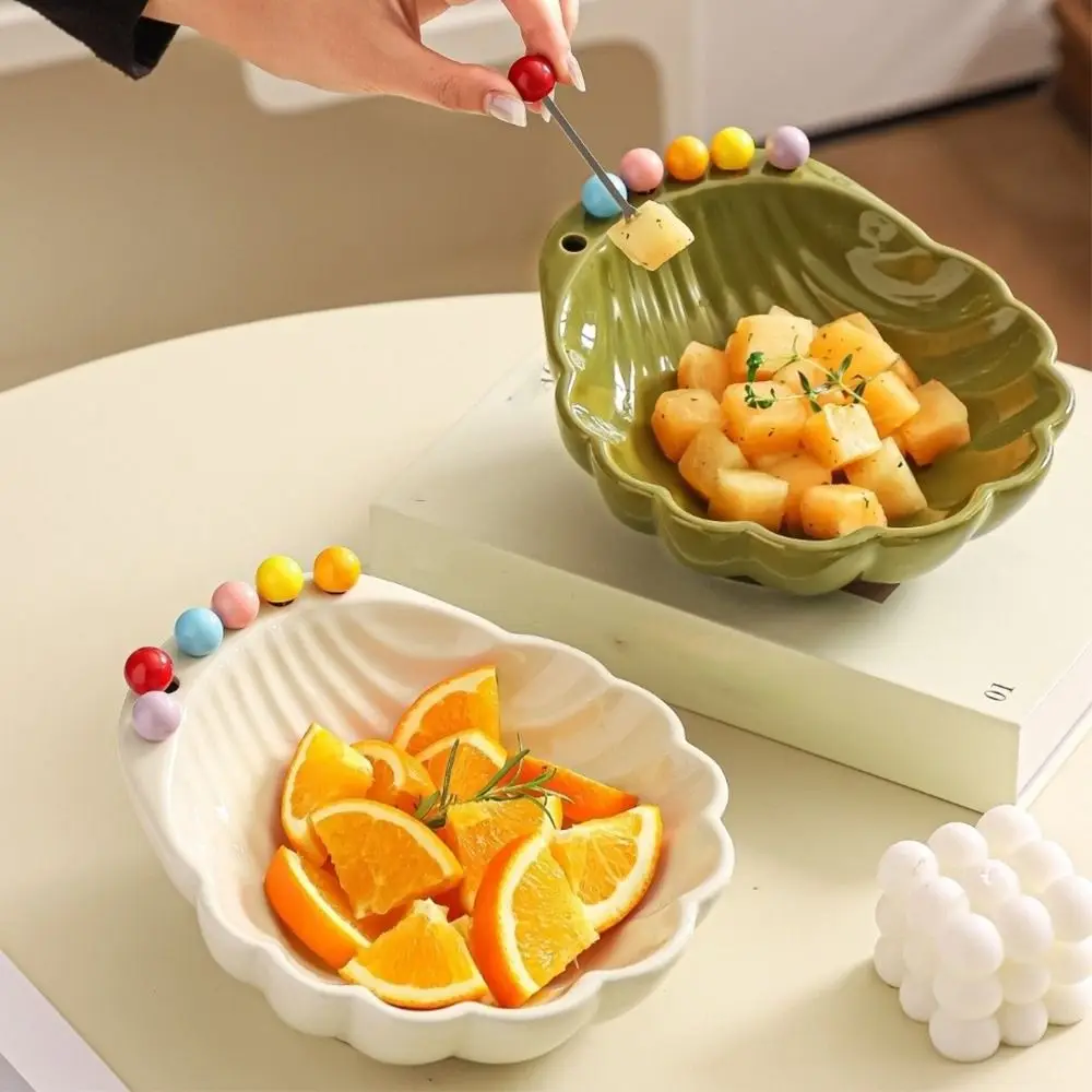 Ceramics Fruit Plate with fork Large Capacity with Fruit Fork Salad Plate Comfortable Grip Avocado Fruit Bowl
Ceramics Fruit Plate with fork Large Capacity with Fruit Fork Salad Plate Comfortable Grip Avocado Fruit Bowl