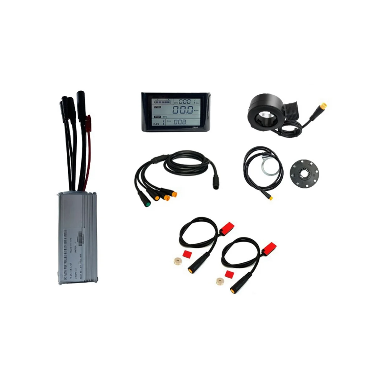 36V 48V 750W E-Bike 25A Sine Wave Brushless Controller with S900 Display E-Bike Light Display
36V 48V 750W E-Bike 25A Sine Wave Brushless Controller with S900 Display E-Bike Light Display